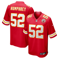 Kansas City Chiefs Creed Humphrey Red Game Jersey