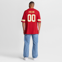 Kansas City Chiefs Justin Fields Red Game Jersey