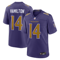 Baltimore Ravens Kyle Hamilton Purple Alternate Game Jersey