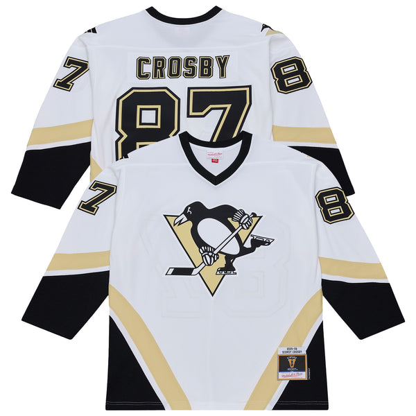 Pittsburgh Penguins Sidney Crosby White 2005 Power Play Jersey