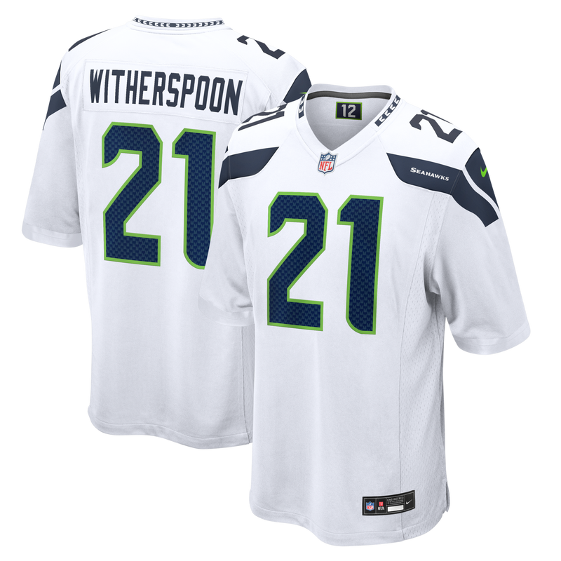 Seattle Seahawks Devon Witherspoon White Game Jersey