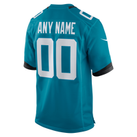Jacksonville Jaguars Teal Custom Game Jersey