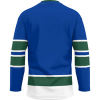 Georgia College Bobcats Hockey Jersey - Blue