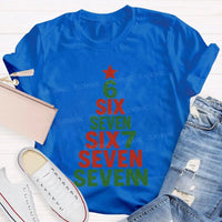 Festive Holiday Vibes T-Shirt, Christmas Trees Graphic Shirt, Retro Christmas Tree Tee, Winter Holiday Apparel, Adorable Xmas Present for Men Women
