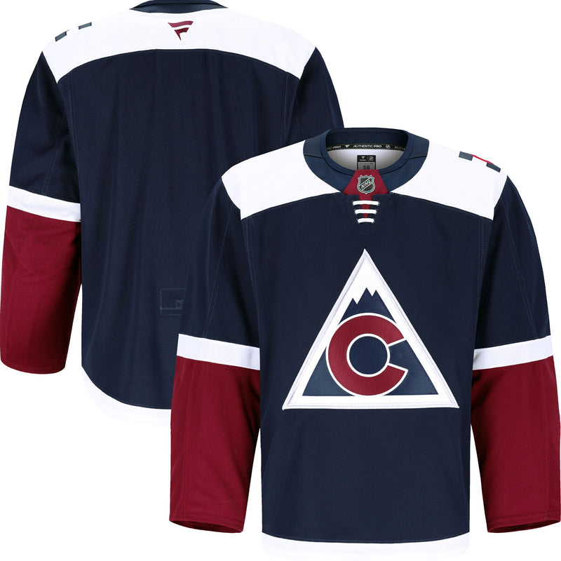 Colorado Avalanche Navy Alternate Authentic Pro Jersey