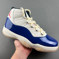 Low Top Sneakers, Beige Blue Colorway, Lace Up Design, Casual Gift for Sneaker Fans