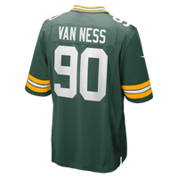 Green Bay Packers Lukas Van Ness Green Game Jersey
