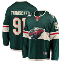 Minnesota Wild Vladimir Tarasenko Green Home Breakaway Jersey