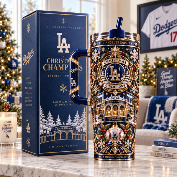 LAD Christmas - Stadium Lights, Gold Filigree and Winter Detail - main