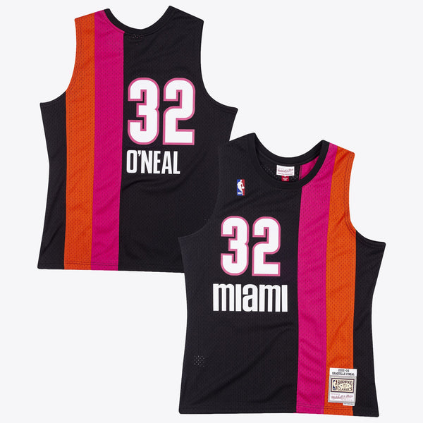 Miami Heat Shaquille O'Neal 2005 Swingman Authentic Jersey - Black