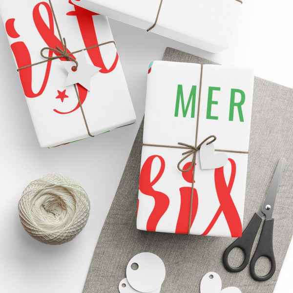 Festive Holiday Knit Pattern Gift Wrap Roll, Ugly Christmas Sweater Wrapping Paper, Retro Xmas Wrapping Paper, Seasonal Prese