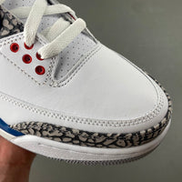 Retro Low Top Sneakers, Royal Blue White Colorway, Lace Up Design, Casual Gift for Sneaker Fans