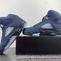 Sneakers, Navy Colorway, Lace Up Design, Casual Gift for Sneaker Fans