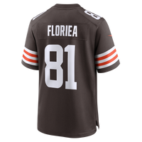 Cleveland Browns Luke Floriea Brown Team Game Jersey