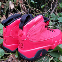 Sneakers, Red Colorway, Lace Up Design, Casual Gift for Sneaker Fans