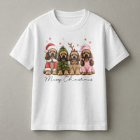 Merry Christmas Dog T-Shirt, Christmas Dogs Shirt, Humorous Holiday Dog Graphic Tee, Festive Santa Dog Shirt, Xmas Dog Lover Present
