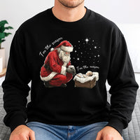 Christian Holiday Sweatshirt, Im the Season Im the Reason Jesus Christmas Sweatshirt, Religious Xmas Crewneck, Faith Graphic Sweater