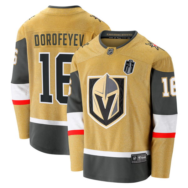 Vegas Golden Knights Pavel Dorofeyev Gold 2026 Stanley Cup Final Breakaway Jersey