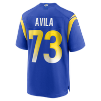 Los Angeles Rams Steve Avila Royal Home Game Jersey