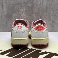 Low Top Sneakers, Pink Colorway, Reverse Hook Design, Lace Up Design, Casual Gift for Sneaker Fans