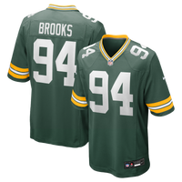 Green Bay Packers Karl Brooks Green Game Jersey