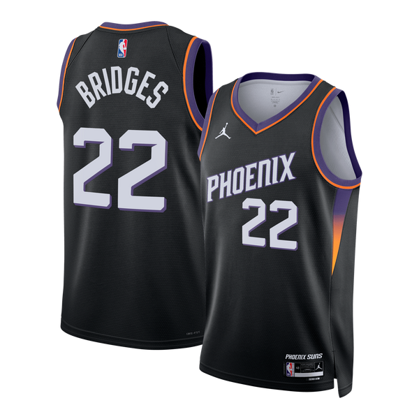 Phoenix Suns Statement Edition Jersey - Black - Miles Bridges
