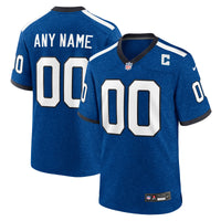 Indiana Nights Indianapolis Colts Blue Alternate Custom Game Jersey