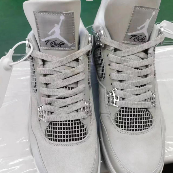Retro Basketball Shoes, Gray Silver Colorway, Metallic Finish, Lace Up Design, Casual Gift for Shoe Lovers