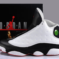 Sneakers, White Black Colorway, Lace Up Design, Casual Gift for Sneaker Fans