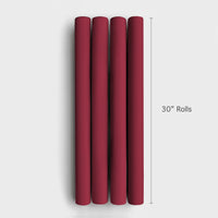 Deep Red Matte Gift Wrap Roll, Solid Burgundy Wrapping Paper, Elegant Wedding Wrapping Paper, Luxury Christmas Holiday Wrapping Paper