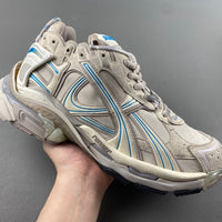 Low Top Sneakers, Gray Colorway, Lace Up Design, Casual Gift for Sneaker Fans