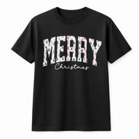 Retro Christmas Tree Varsity Shirt, Merry Christmas T-Shirt, Adorable Holiday Graphic Tee, Festive Winter Aesthetic Xmas Vacation T-Shirt