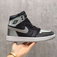 High Top Sneakers, Gray Colorway, Lace Up Design, Casual Gift for Sneaker Fans