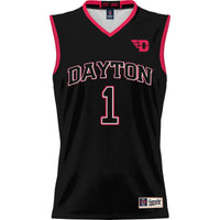 #1 Dayton Flyers Lightweight Basketball Jersey - Black