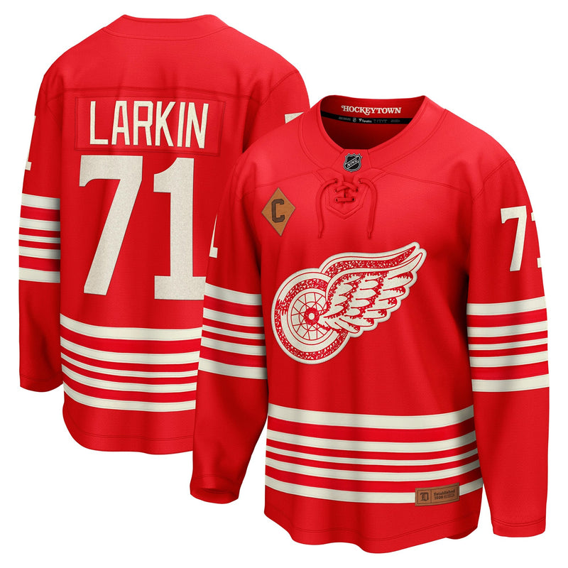 Detroit Red Wings Dylan Larkin Red Centennial Breakaway Player Jersey