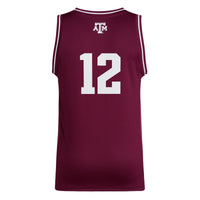 #12 Maroon Texas A&M Aggies Replica Swingman Jersey