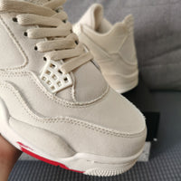 Retro Mid Top Sneakers, Off White Colorway, Canvas Footwear, Lace Up Design, Casual Gift for Sneaker Fans