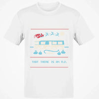 Humorous Vacation Movie Ugly Holiday Shirt, That There Is an RV Christmas T-Shirt, Camper RV Graphic Tee, Retro Xmas Graphic T-Shirt Present
