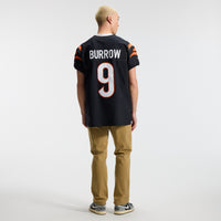 Cincinnati Bengals Joe Burrow Black Elite Jersey
