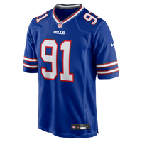 Buffalo Bills Ed Oliver Royal Team Game Player Jersey