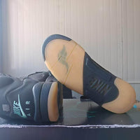 High Top Sneakers, Aurora Green Colorway, Lace Up Design, Casual Gift for Sneaker Fans