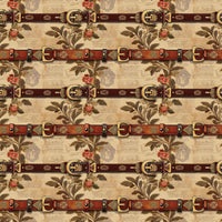 Cowboy Rodeo Buckle Gift Wrap, Western Belt Wrapping Paper, Rustic Country Holiday Paper, Western Gift Wrap Roll, Cowboy Christmas Paper