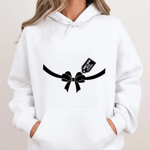 Dont Open Until December Sweatshirt, Christmas Pregnancy Announcement Hoodie, Expecting Mom Xmas Pullover, Baby Reveal Presen