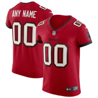 Tampa Bay Buccaneers Red Elite Custom Jersey