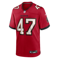 Tampa Bay Buccaneers John Lynch Red Game Retired Player Jersey