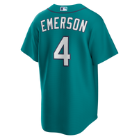 Seattle Mariners Colt Emerson Teal Alternate Replica Jersey