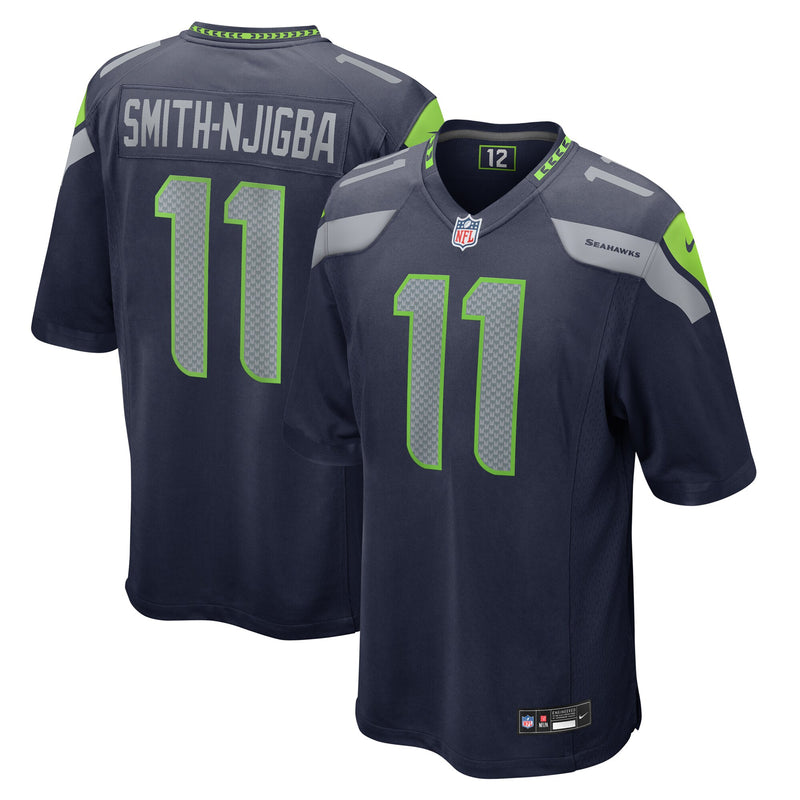Seattle Seahawks Jaxon Smith-Njigba College Navy Game Jersey