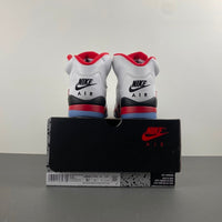 High Top Sneakers, White Black Red Colorway, Lace Up Design, Casual Gift for Sneaker Fans