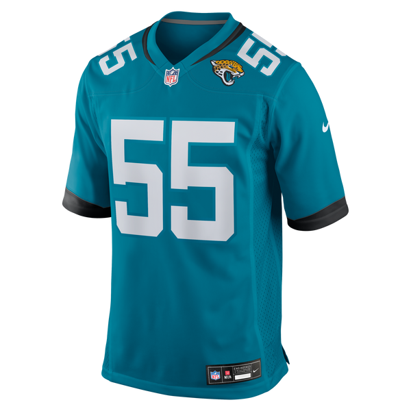 Jacksonville Jaguars Dequan Jackson Teal Game Jersey