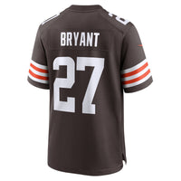 Cleveland Browns Myles Bryant Brown Team Game Jersey